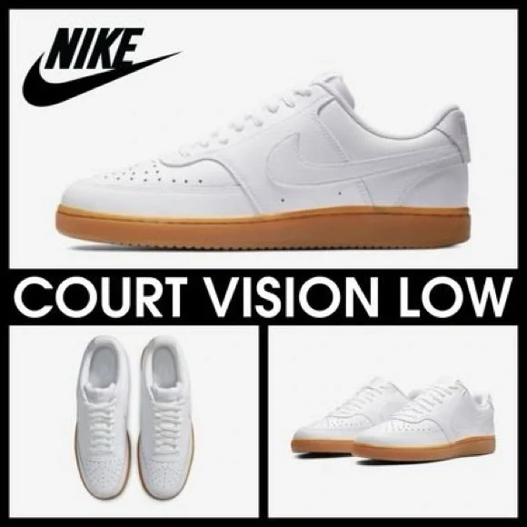 Nike Men's court vision low Sneakers - Picture 2 of 7